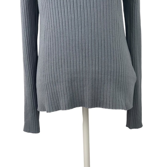 𝅺NEW WITH TAGS LOVE TREE‎ V-NECK RIBBED TIE BACK WOMEN'S TOP - Picture 3 of 11